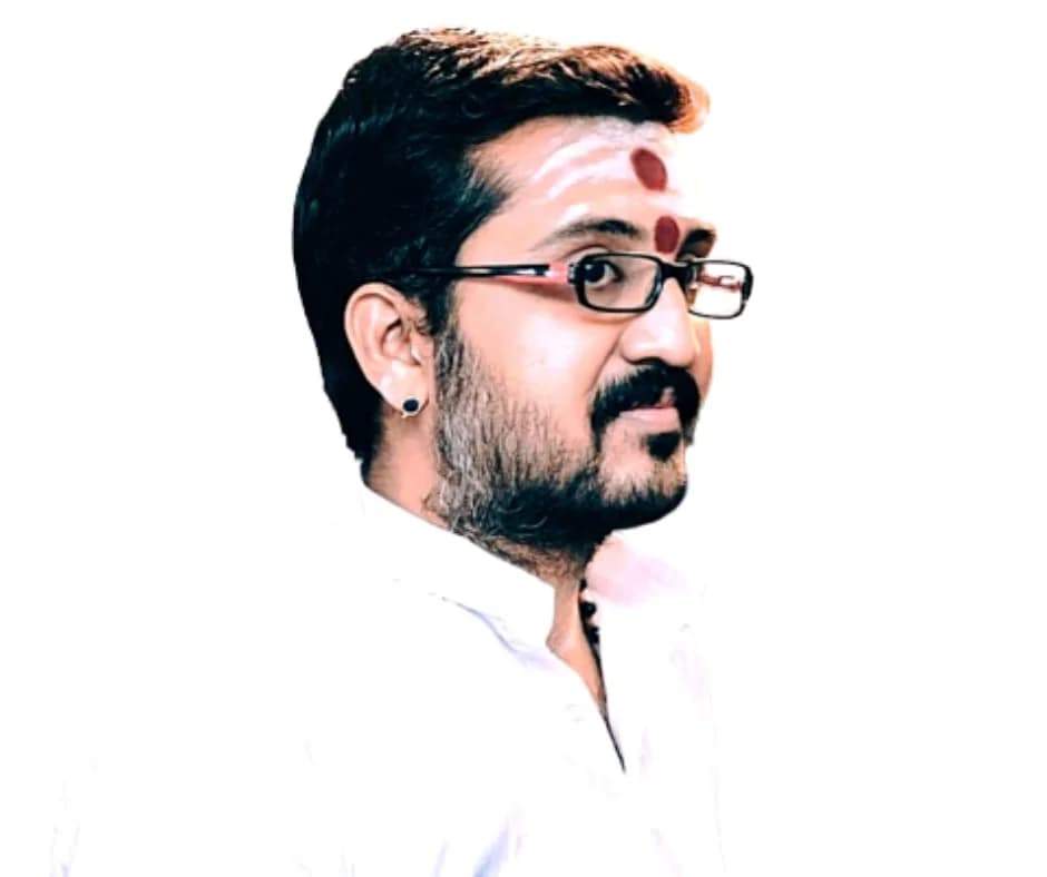 Portrait of Shri Rtu Satya Krodha Vigraha Chidakasha Bhairavanatha, Founder, Dharma Shiksha Parishad